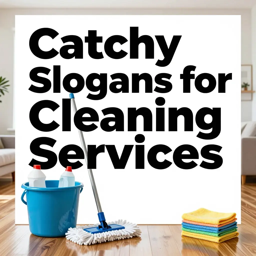 catchy slogans for cleaning services