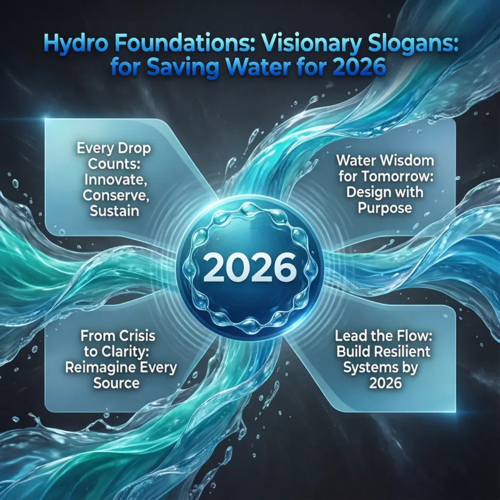 slogans for saving water