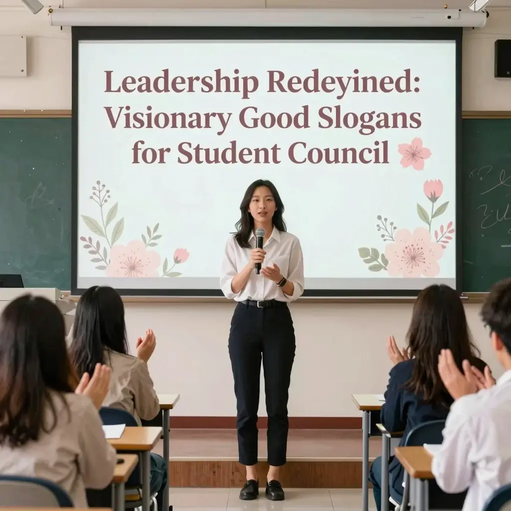 good slogans for student council