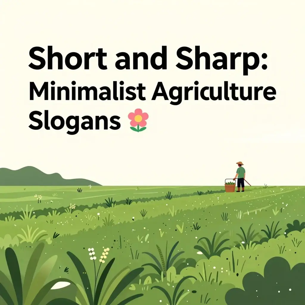 Agriculture Slogans