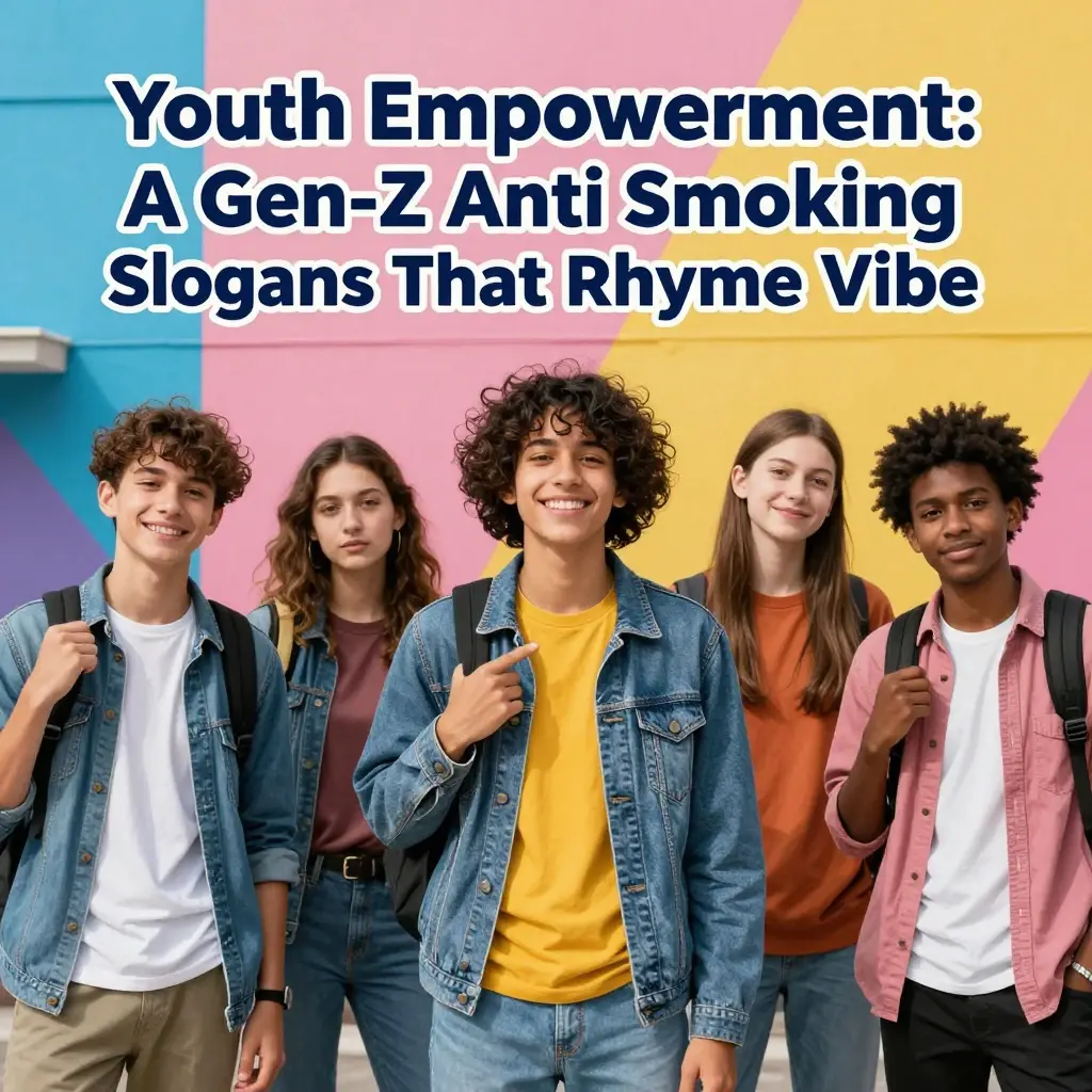 anti smoking slogans that rhyme