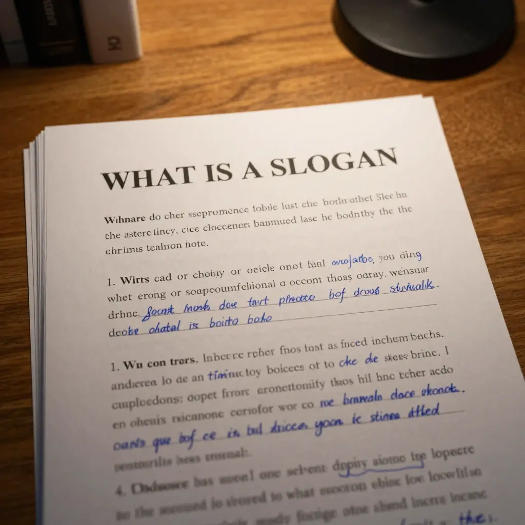what is a slogan