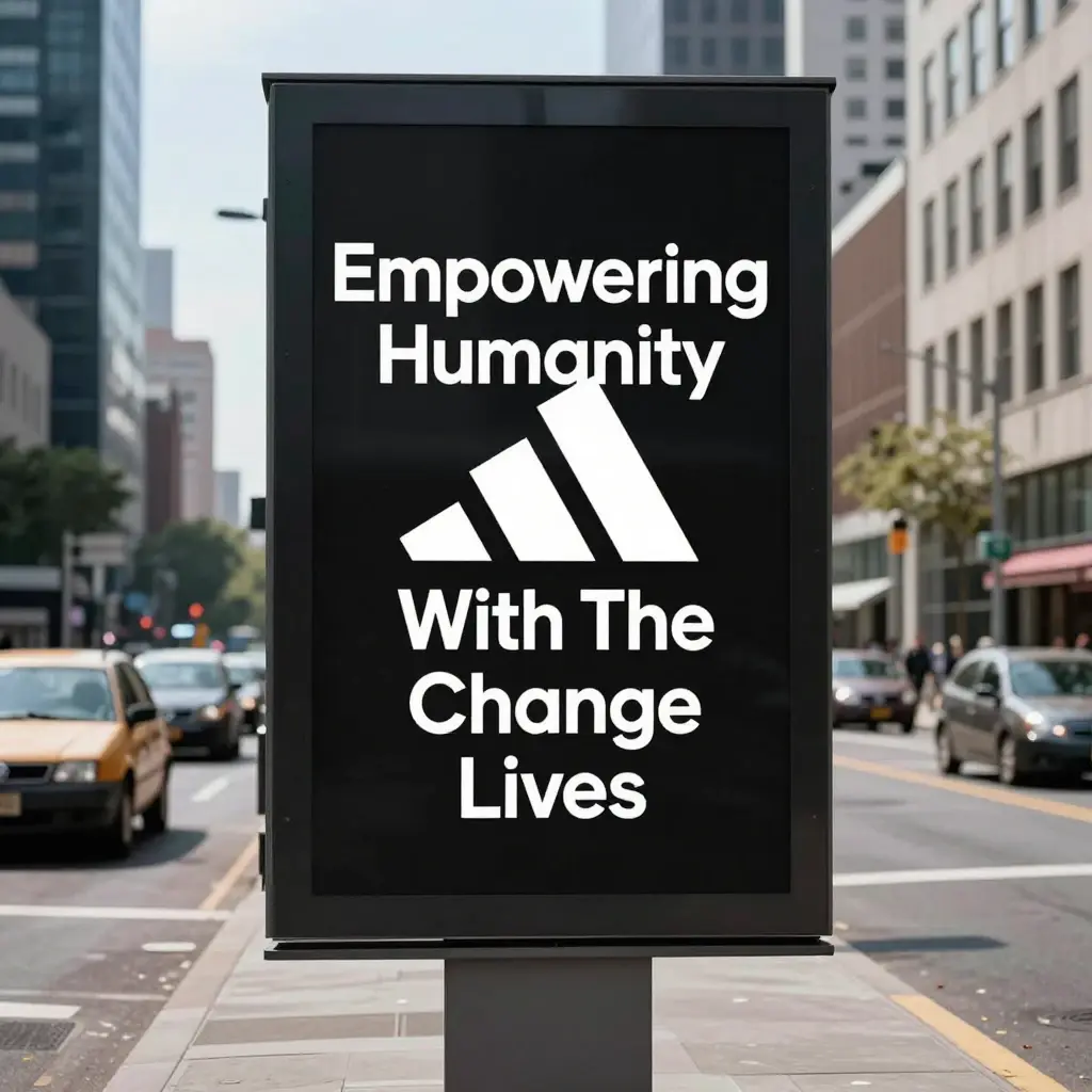 adidas company slogan