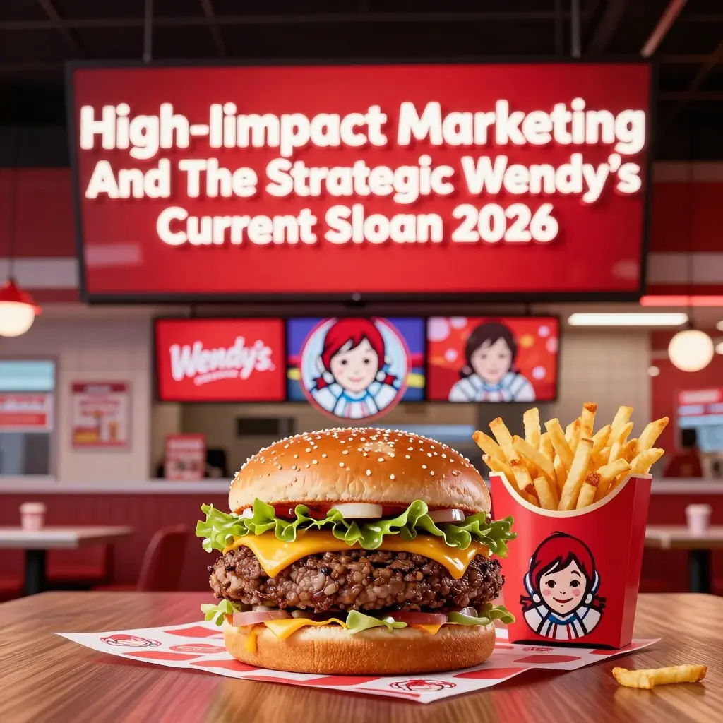 wendy's current slogan 2026