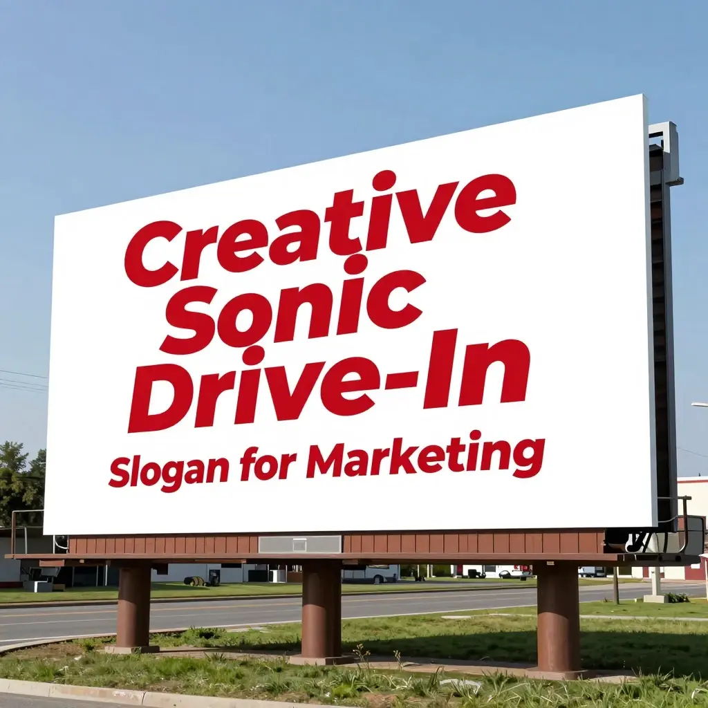 sonic drive-in slogan 2024