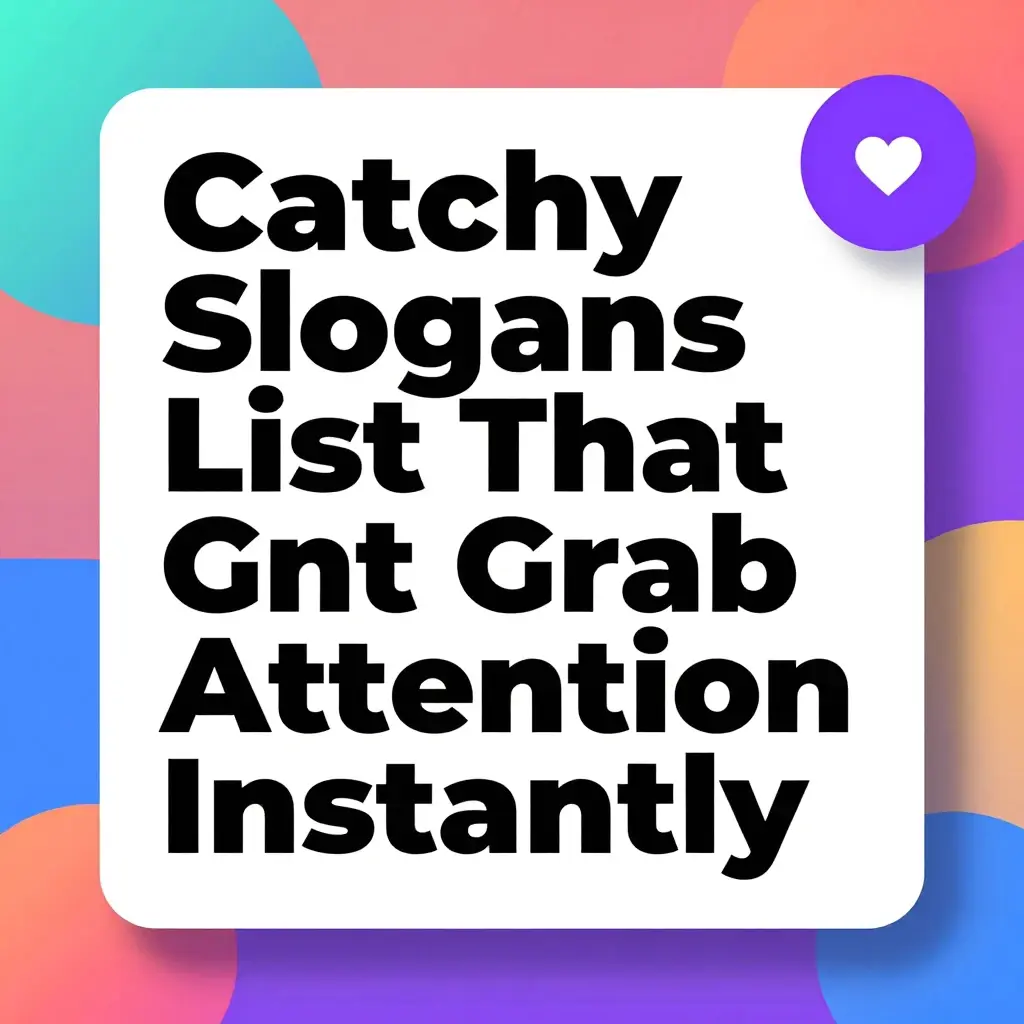 slogans list