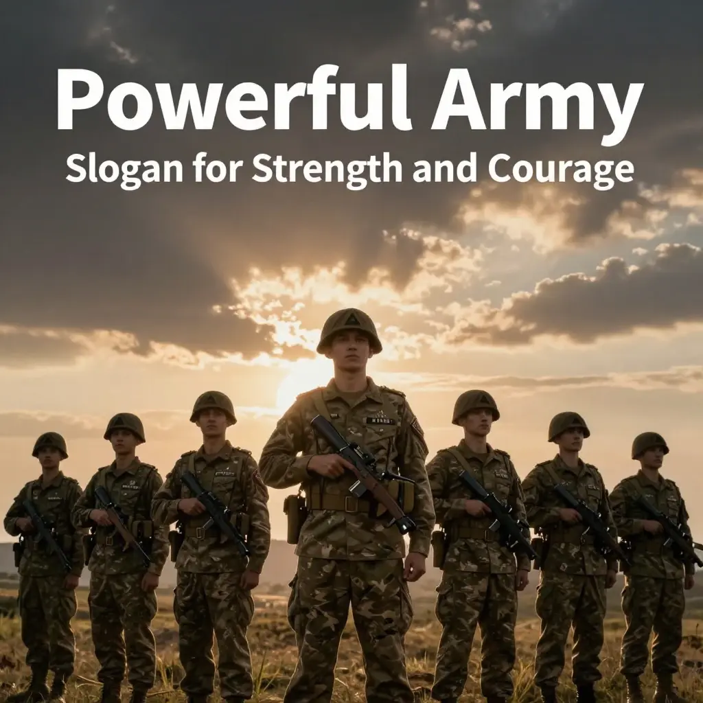army slogan