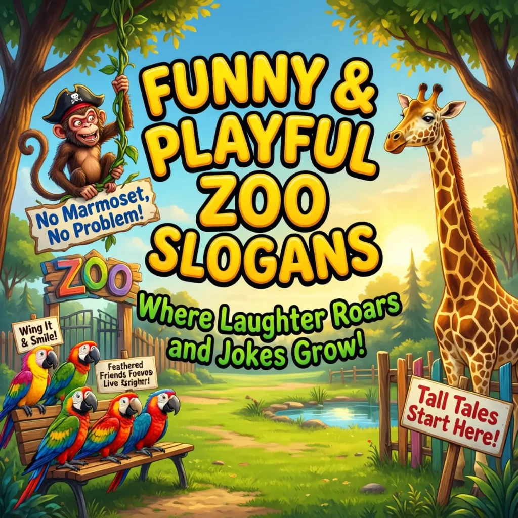 zoo slogans