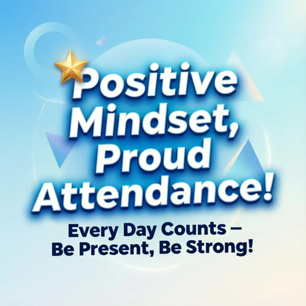 school attendance slogans