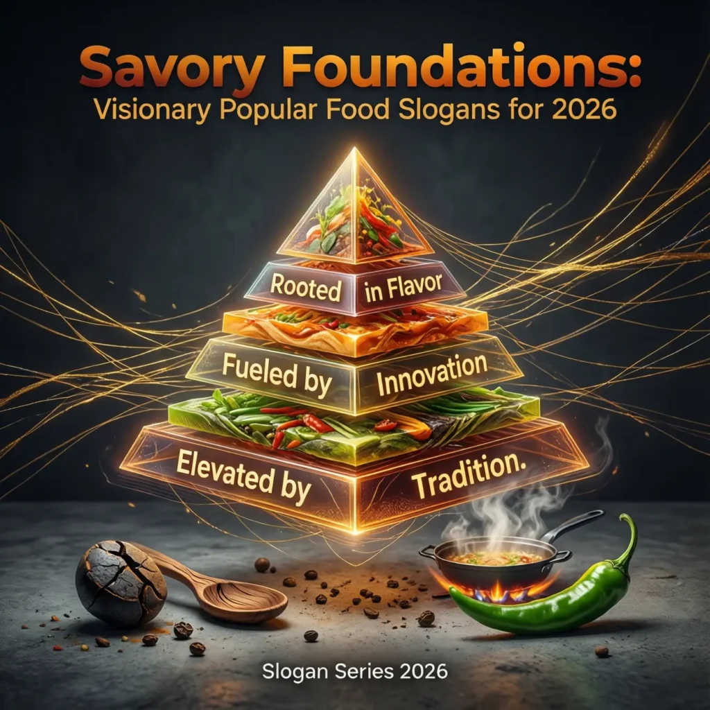 Savory Foundations: Visionary Popular Food Slogans for 2026