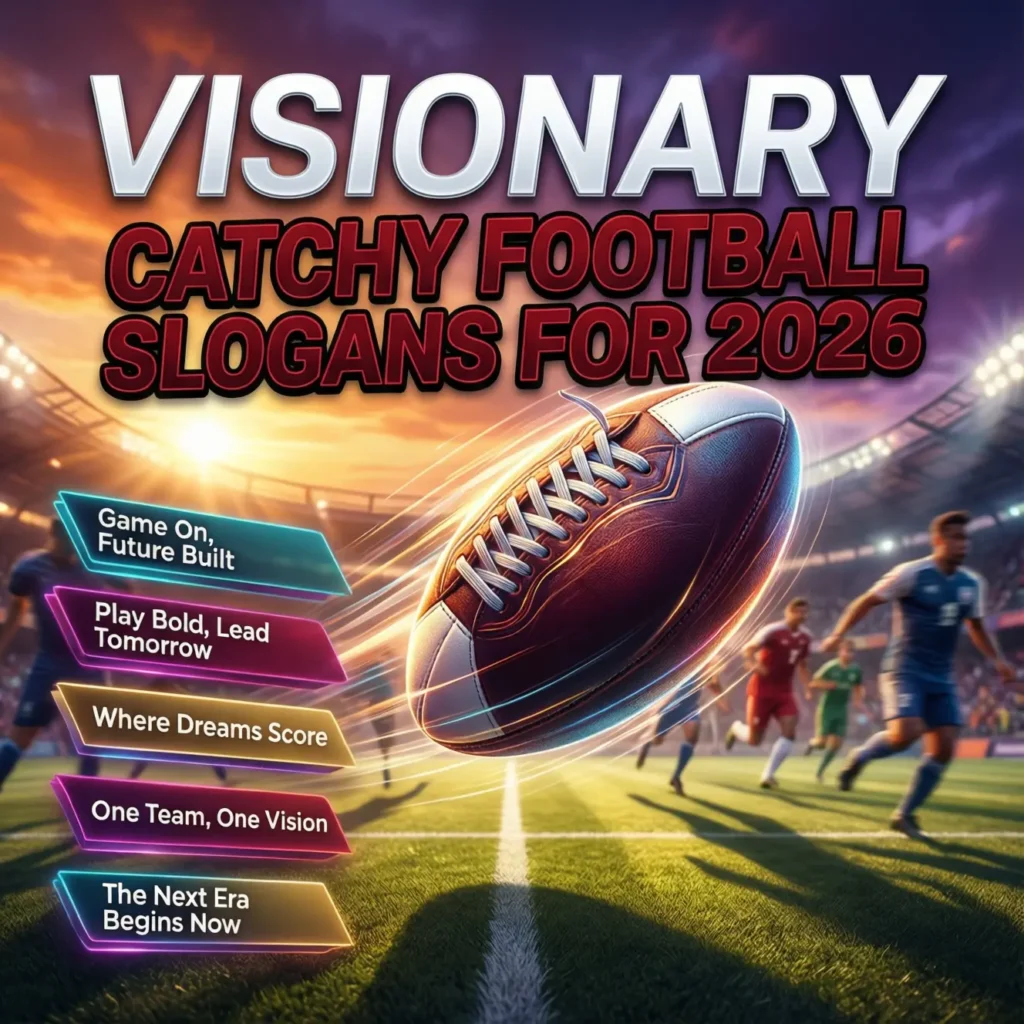 catchy football slogans