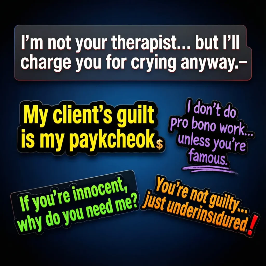 Witty and Viral: Funny Attorney Slogans for Social Media