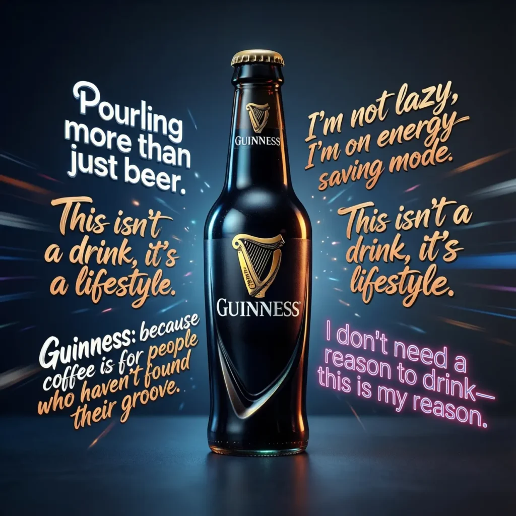 Witty and Viral: Funny Guinness Slogans for Social Media