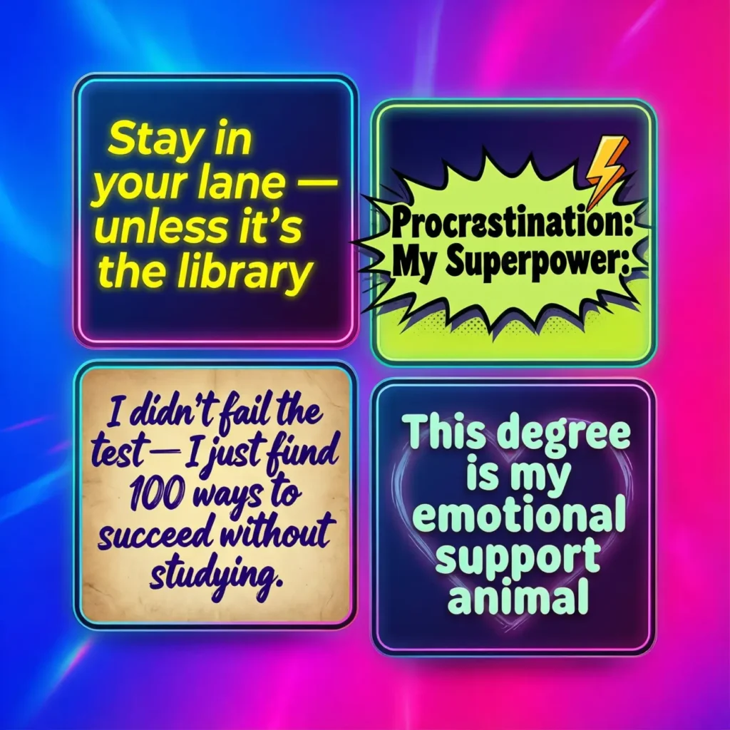 Witty and Viral: Funny University Slogans for Social Media
