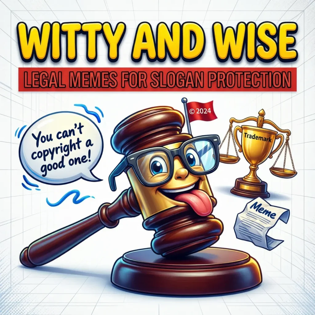 Witty and Wise: Legal Memes for Slogan Protection