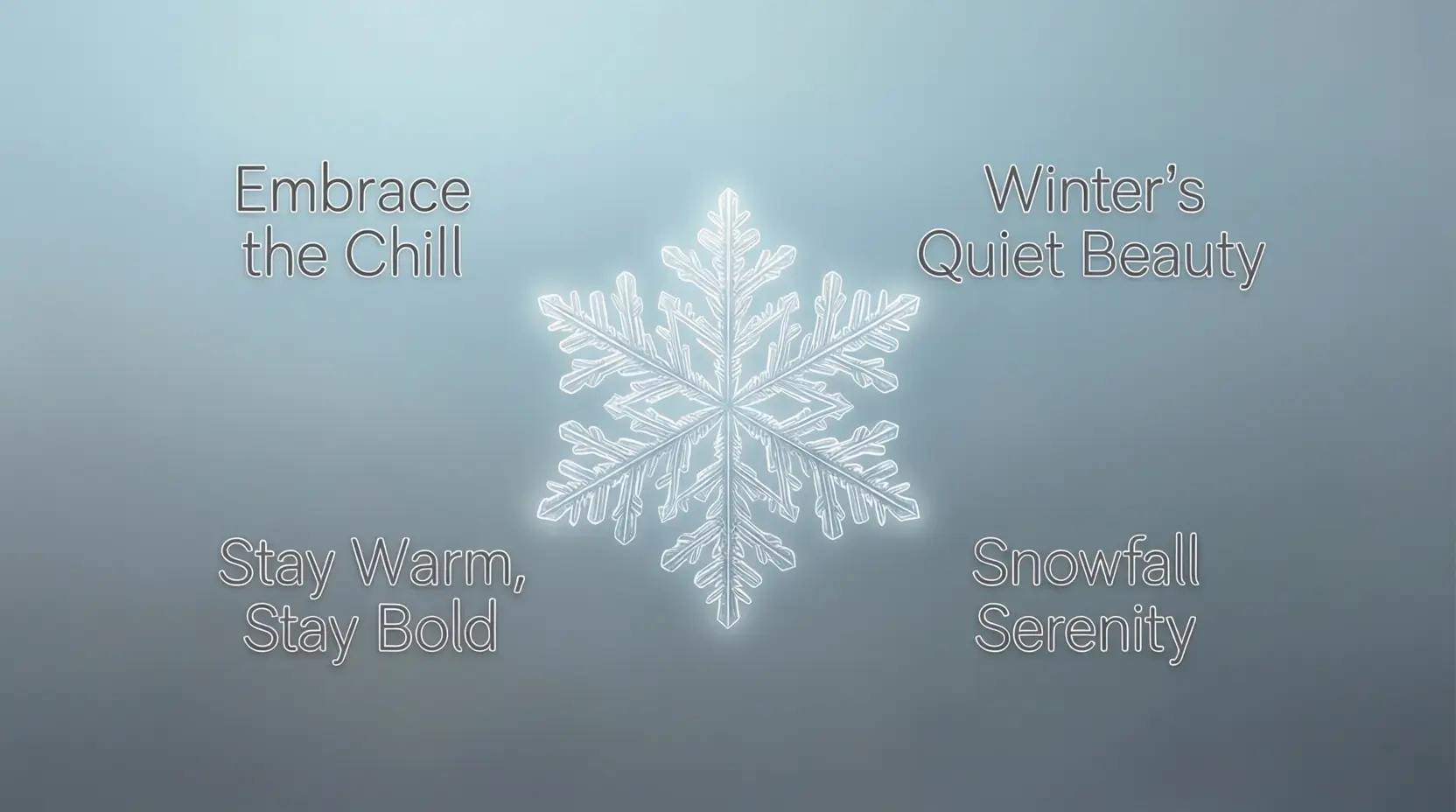 winter slogans