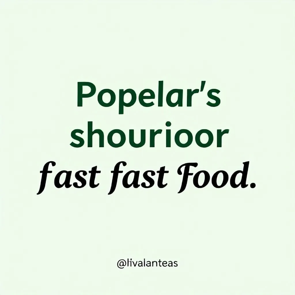 popular fast food slogans