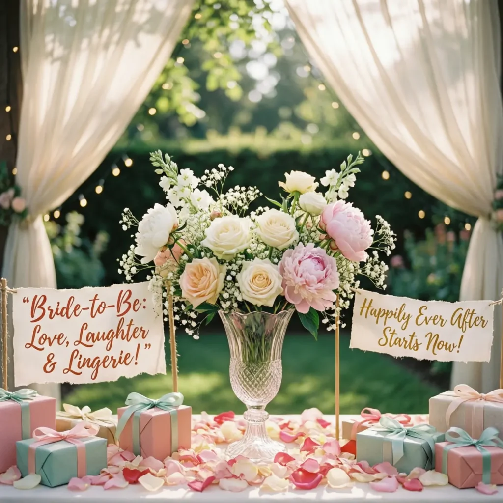 catchy bridal shower slogans