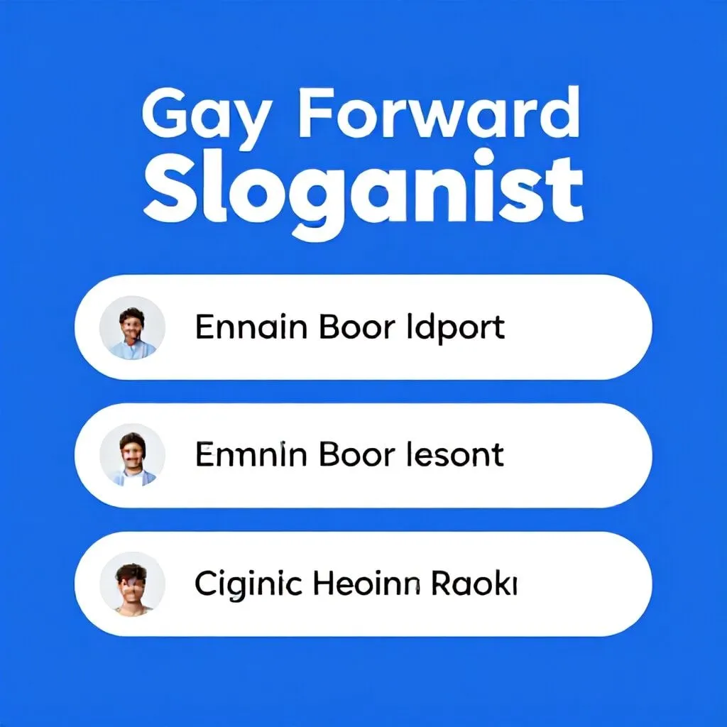 gay slogans