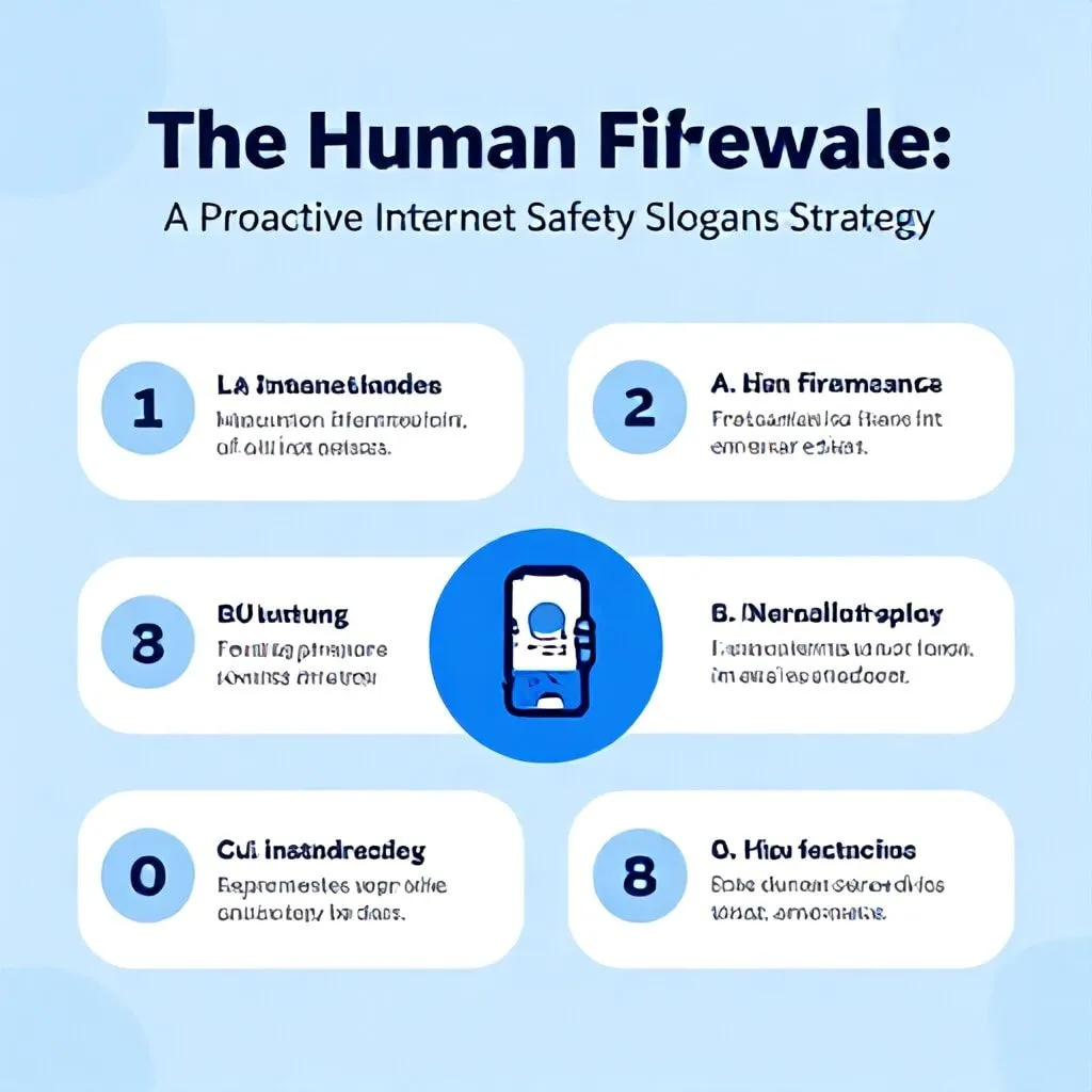 internet safety slogans