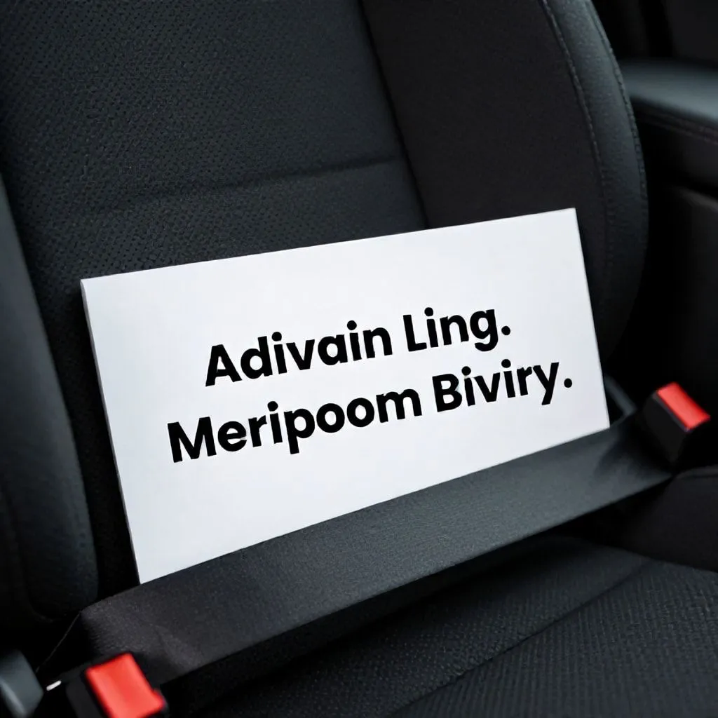 seat belt slogans