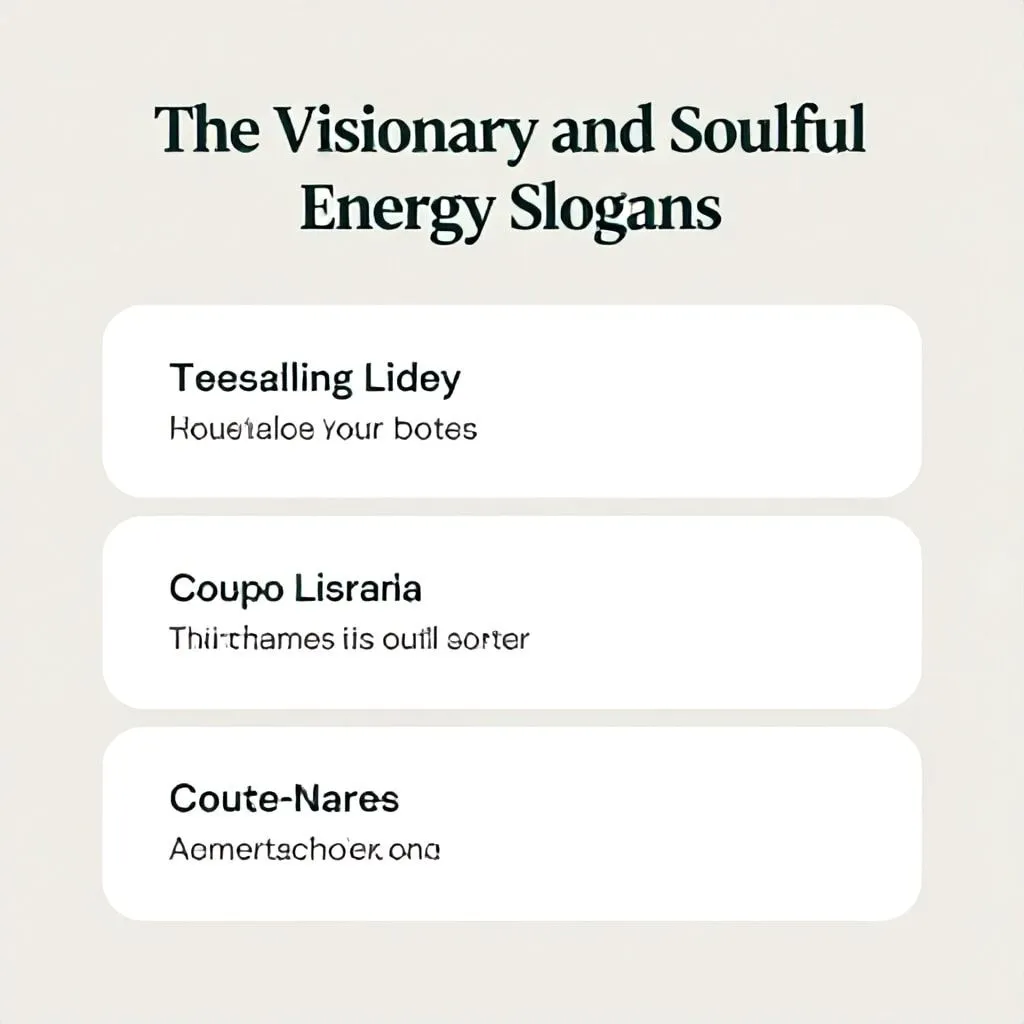 energy slogans