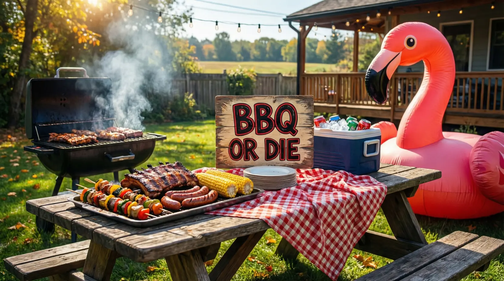 funny bbq slogans