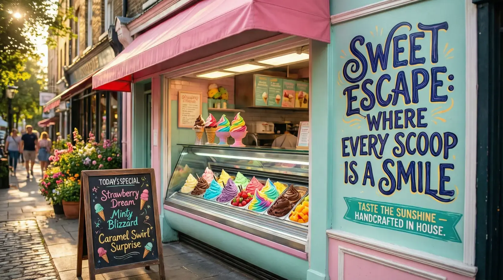 ice cream shop slogans