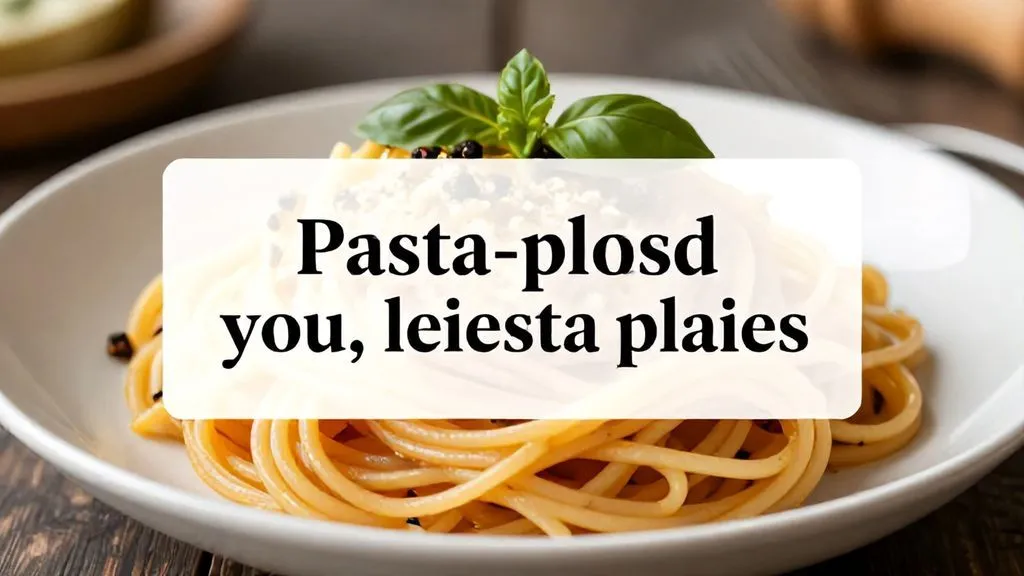 pasta slogans