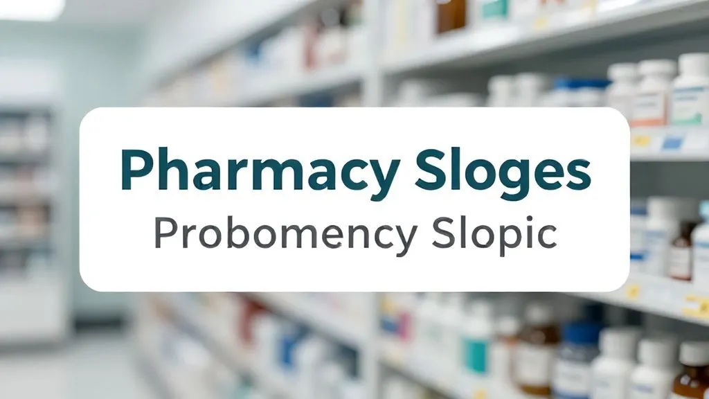 pharmacy slogans