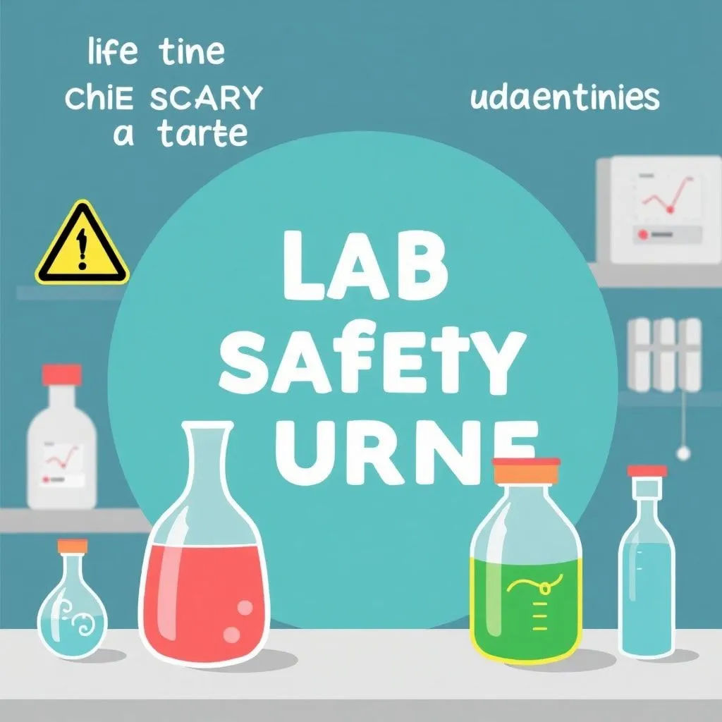 lab safety slogans that rhyme