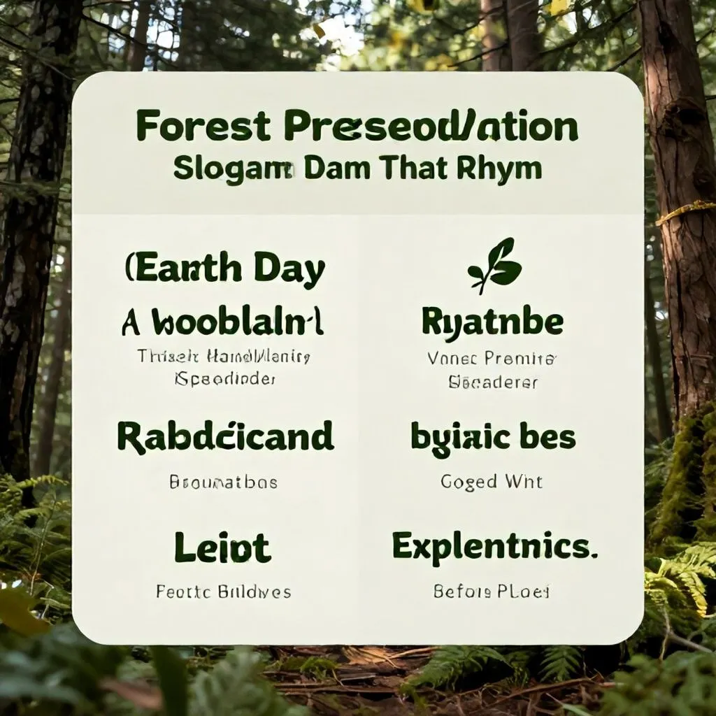 earth day slogans that rhyme