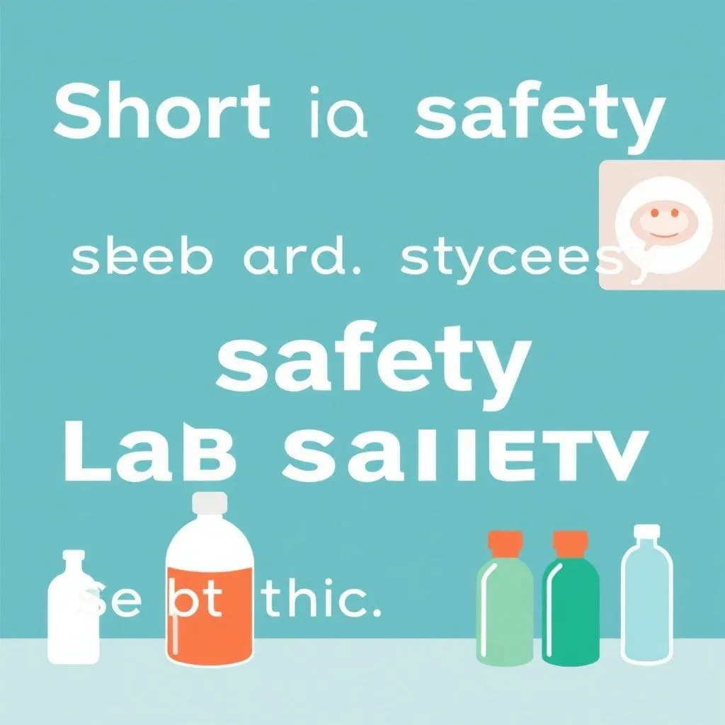 lab safety slogans that rhyme