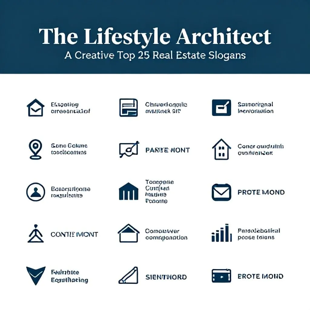 top 25 real estate slogans