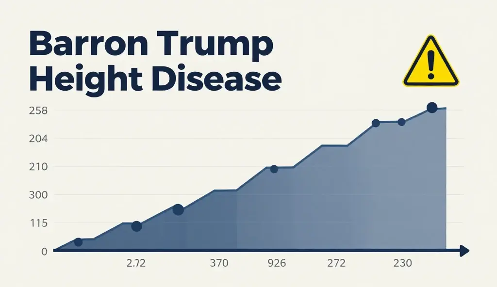 barron trump height disease