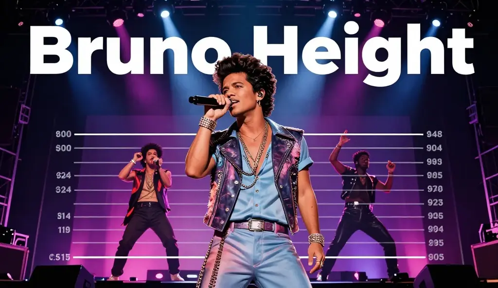 bruno mars height