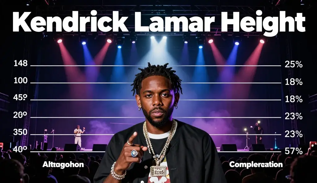 kendrick lamar height