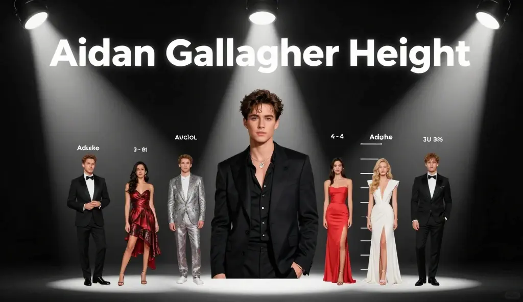 aidan gallagher height
