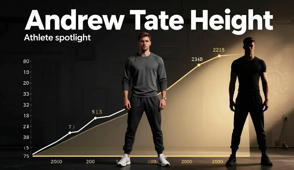 andrew tate height