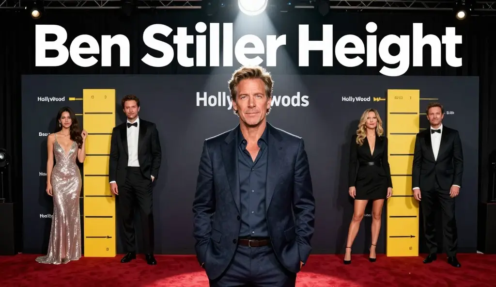 ben stiller height