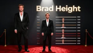 brad pitt height