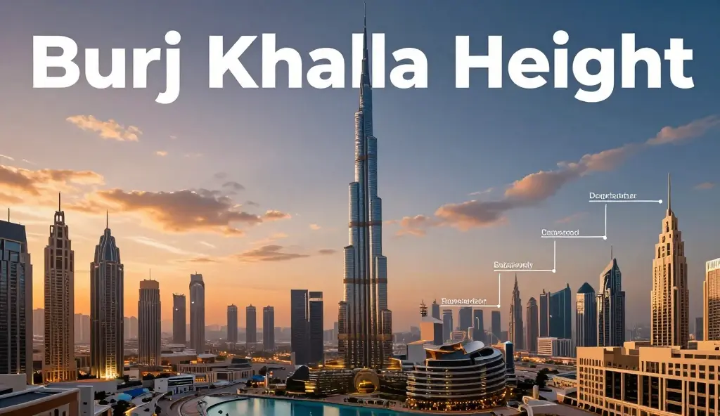 burj khalifa height