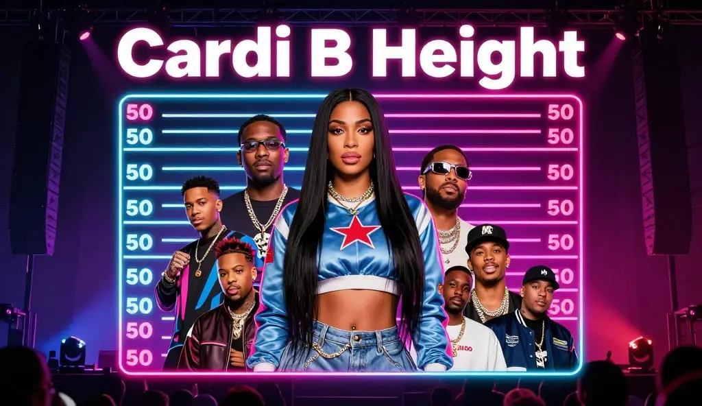 cardi b height