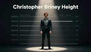 christopher briney height