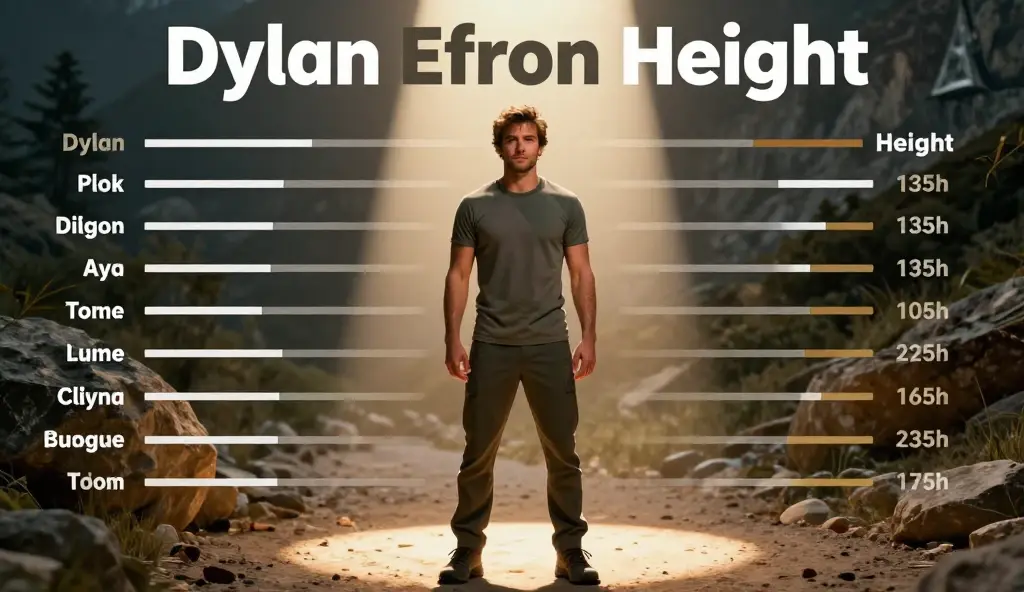 dylan efron height