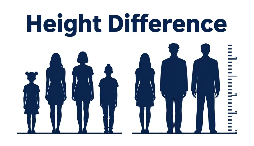 height difference