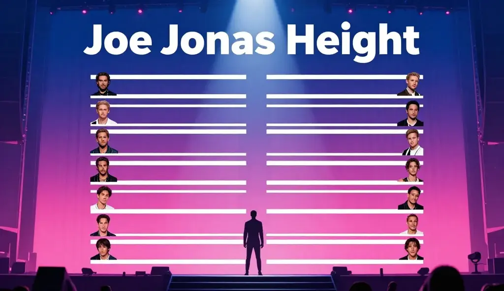 joe jonas height