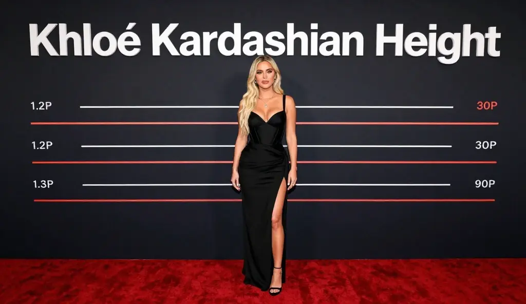 khloe kardashian height