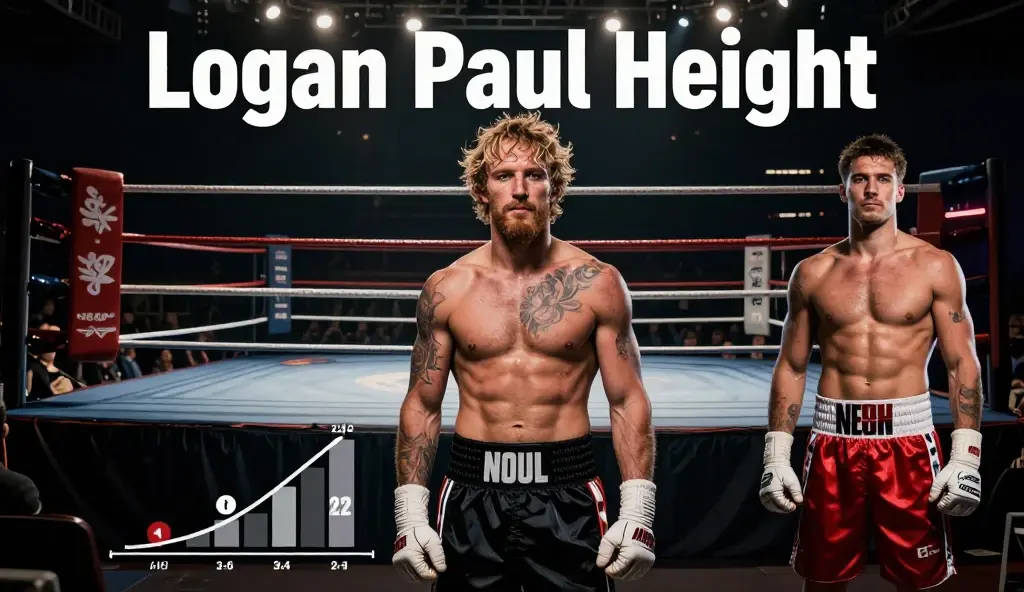 logan paul height
