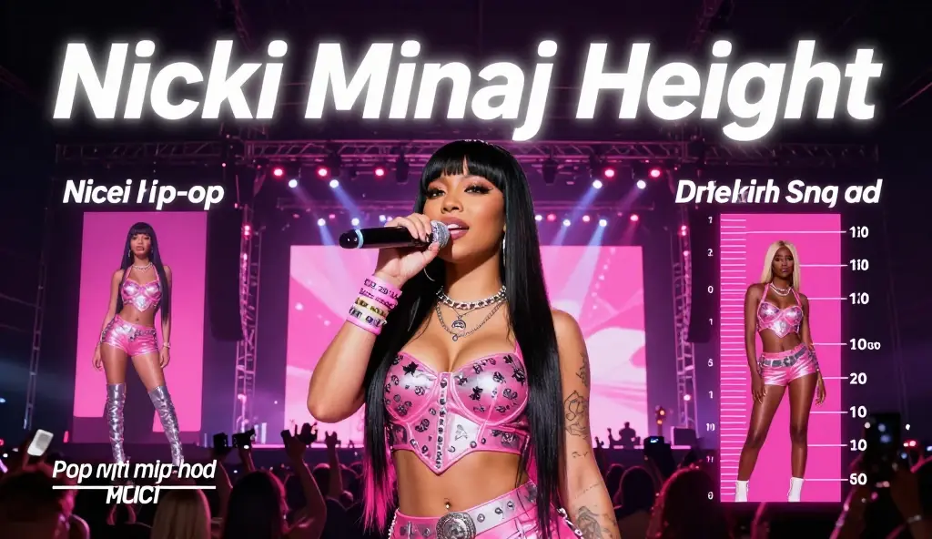 nicki minaj height